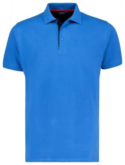 Adamo 139401 Polo Azzurro - Polo - Polo Uomo Taglie Forti