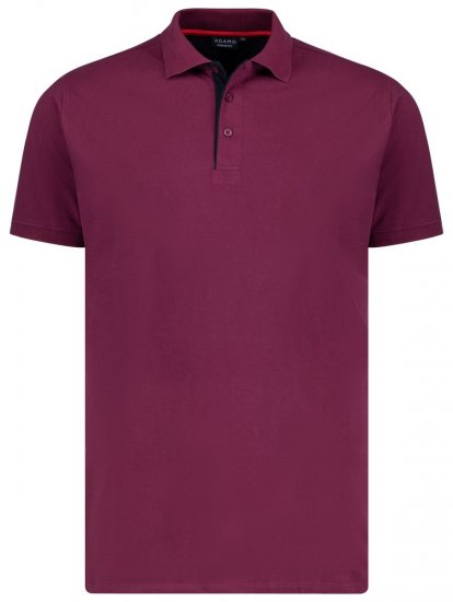 Adamo 139401 Polo Bordeaux - Polo - Polo Uomo Taglie Forti