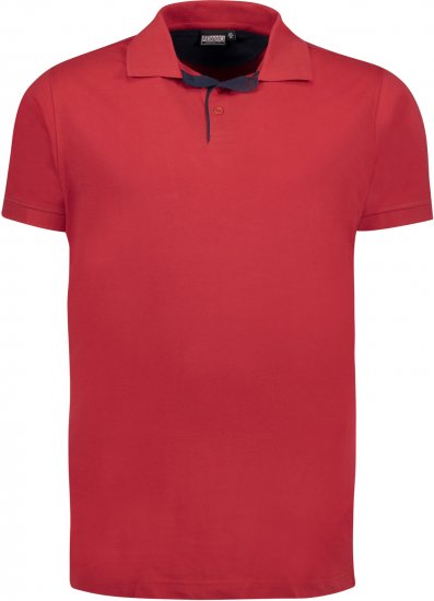 Adamo Pablo Comfort fit Polo Shirt Red - Polo - Polo Uomo Taglie Forti