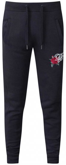 D555 Matt Fashion Sweatpants Black - Pantaloni & pantaloncini tuta - Pantaloni Tuta Uomo Taglie Forti