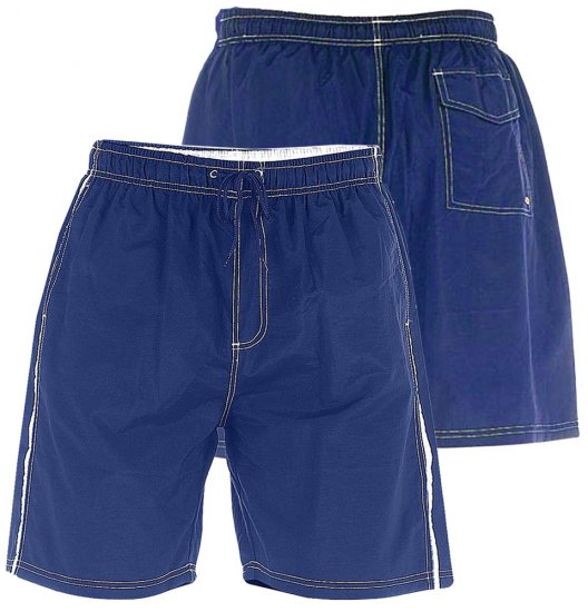 D555 Yarrow Swimshorts Navy - Intimo & costumi da bagno - Intimo Taglie Forti Uomo