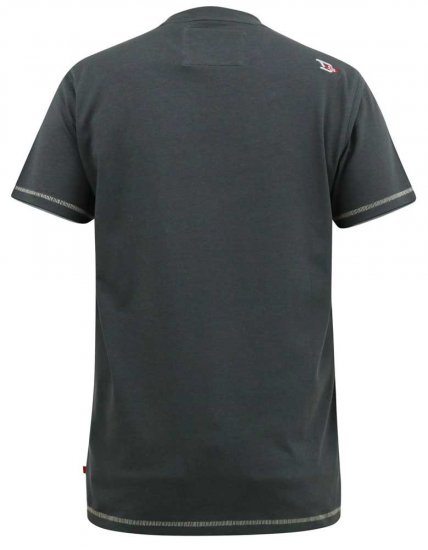 D555 BENNETT Dune Kings Buggy Printed Crew Neck T-Shirt Khaki - Magliette - Magliette Uomo Taglie Forti