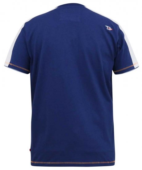 D555 CADMAN Florida Surf Club Printed Crew Neck T-Shirt - Magliette - Magliette Uomo Taglie Forti