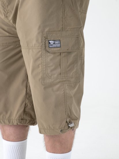 D555 Mason Cargo Shorts Sand - Shorts - Pantaloncini Uomo Taglie Forti