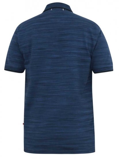 D555 FOXLEY Pique Reno Polo Navy - Polo - Polo Uomo Taglie Forti