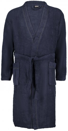 Adamo Joey Bathrobe Navy - Intimo & costumi da bagno - Intimo Taglie Forti Uomo
