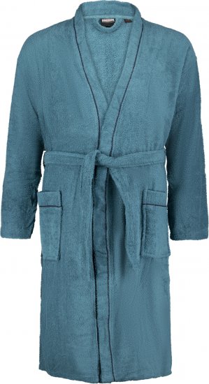 Adamo Joey Bathrobe Petrol - Intimo & costumi da bagno - Intimo Taglie Forti Uomo