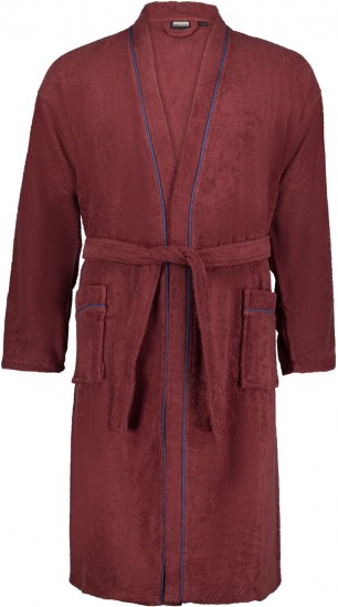 Adamo Joey Bathrobe Burgundy - Intimo & costumi da bagno - Intimo Taglie Forti Uomo