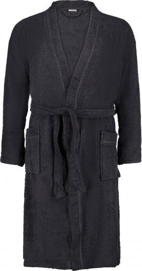 Adamo Joey Bathrobe Black - Intimo & costumi da bagno - Intimo Taglie Forti Uomo
