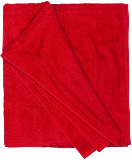Adamo Helsinki XXL Towel Red - Intimo & costumi da bagno - Intimo Taglie Forti Uomo