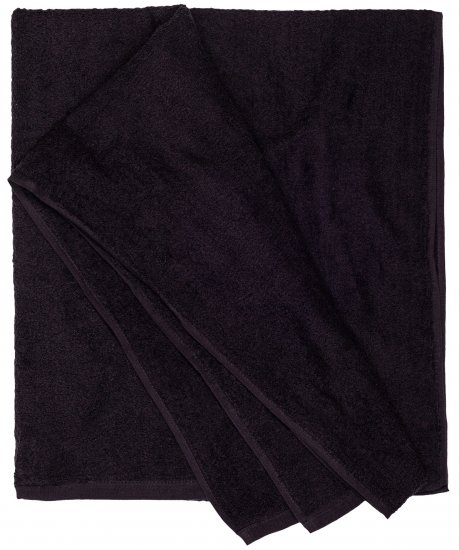 Adamo Helsinki XXL Towel Black - Intimo & costumi da bagno - Intimo Taglie Forti Uomo