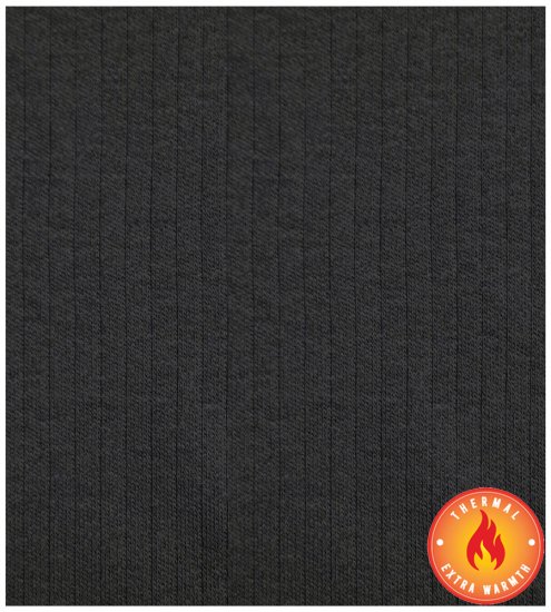 D555 Boston Thermal Long Johns Black - Intimo & costumi da bagno - Intimo Taglie Forti Uomo