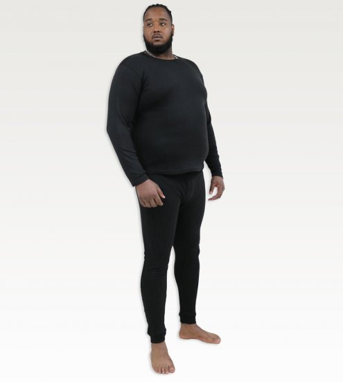 D555 Exeter Thermal Long Sleeve T-Shirt - Intimo & costumi da bagno - Intimo Taglie Forti Uomo