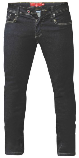 D555 Cedric Tapered Fit Stretch Jeans Indigo TALL SIZES - ABBIGLIAMENTO UOMO MT-6XLT - Taglie Tall Uomo