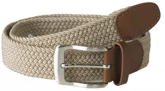 D555 Frank Braided Belt Stone - Cinture - Cintura Uomo Taglie Forti