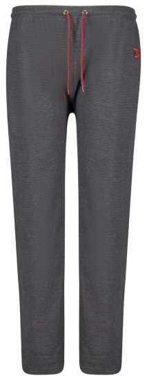 Adamo 159111 Pantaloni da tuta Ottoman Grigio scuro - Pantaloni & pantaloncini tuta - Pantaloni Tuta Uomo Taglie Forti