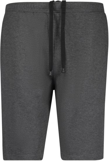 Adamo Athen Sweatshorts Charcoal - Pantaloni & pantaloncini tuta - Pantaloni Tuta Uomo Taglie Forti
