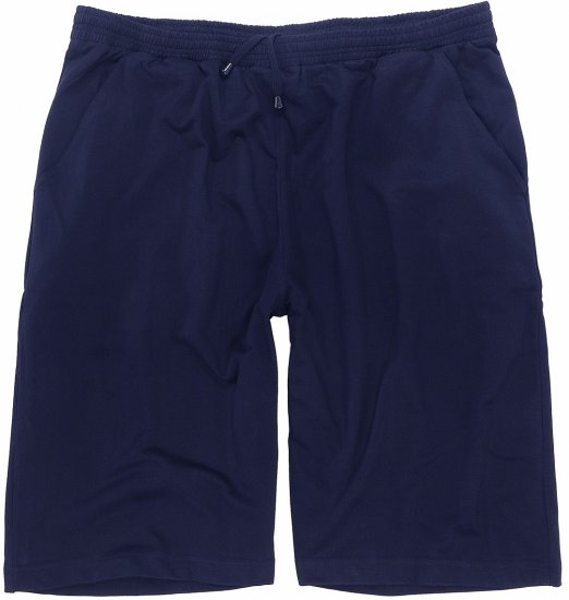 Adamo Athen Sweatshorts Navy - Pantaloni & pantaloncini tuta - Pantaloni Tuta Uomo Taglie Forti