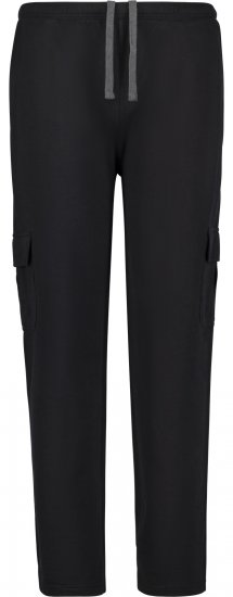Adamo 159311 Pantaloni da tuta con tasche Modern Fit Nero - Pantaloni & pantaloncini tuta - Pantaloni Tuta Uomo Taglie Forti