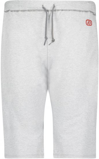 Adamo Moritz Sweatshorts Grey - Pantaloni & pantaloncini tuta - Pantaloni Tuta Uomo Taglie Forti