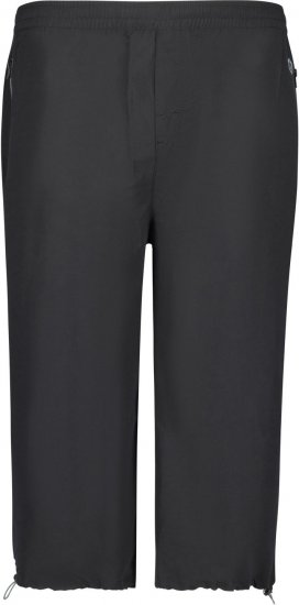Adamo Oskar Capri Shorts Black - Pantaloni & pantaloncini tuta - Pantaloni Tuta Uomo Taglie Forti