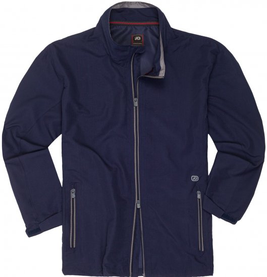Adamo Oswin Lightweight Fitness Jacket Navy - Abbigliamento sportivo & Outdoor - Abbigliamento Sportivo Uomo Taglie Forti