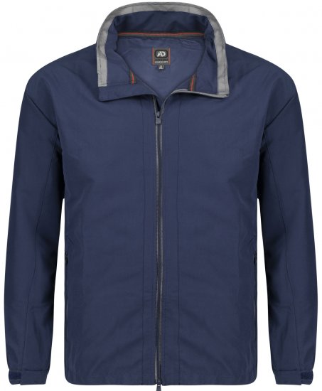 Adamo Oswin Lightweight Fitness Jacket Navy - Abbigliamento sportivo & Outdoor - Abbigliamento Sportivo Uomo Taglie Forti