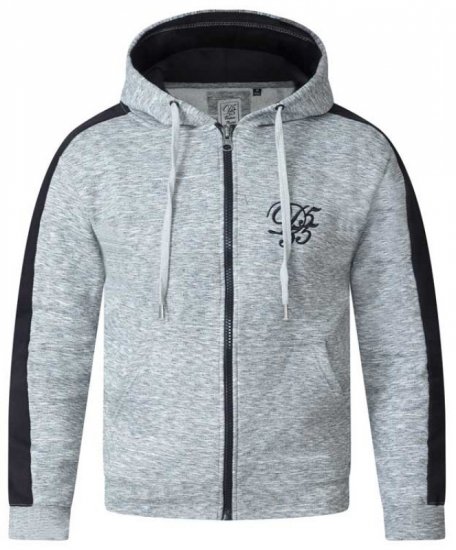 D555 Ronnie Full zip Hoodie - Felpe & felpe con cappuccio - Felpe & Felpe con Cappuccio Uomo Taglie Forti