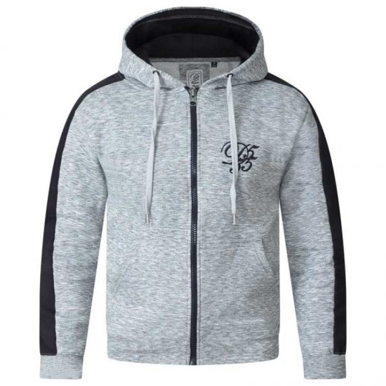 D555 Ronnie Full zip Hoodie - Felpe & felpe con cappuccio - Felpe & Felpe con Cappuccio Uomo Taglie Forti