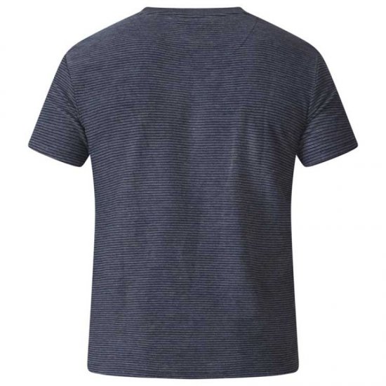 D555 Agler Waffle T-shirt Charcoal - Magliette - Magliette Uomo Taglie Forti