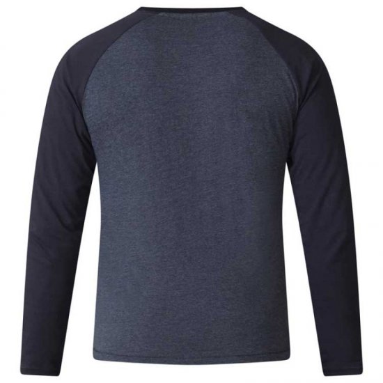 D555 Neill Long Sleeve T-shirt Black - Magliette - Magliette Uomo Taglie Forti