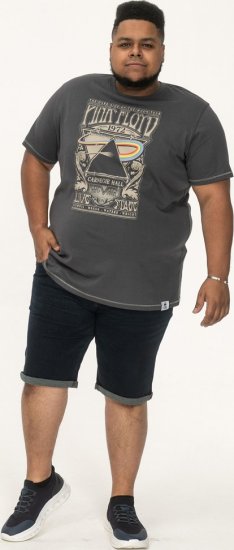 D555 HANLEY Official Pink Floyd Crew Neck T-Shirt Dark Grey TALL SIZES - ABBIGLIAMENTO UOMO MT-6XLT - Taglie Tall Uomo