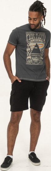 D555 HANLEY Official Pink Floyd Crew Neck T-Shirt Dark Grey TALL SIZES - ABBIGLIAMENTO UOMO MT-6XLT - Taglie Tall Uomo