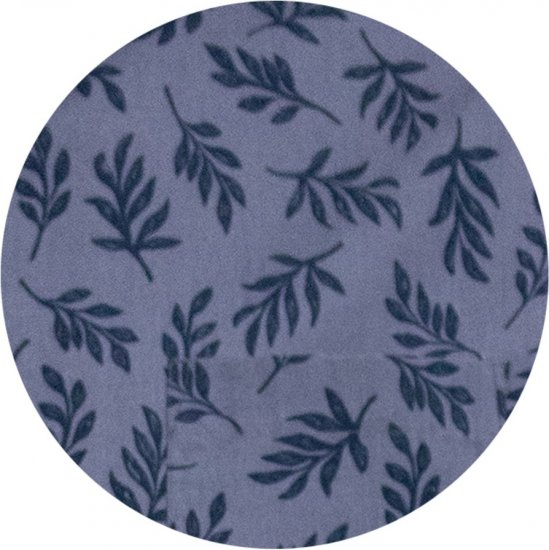 D555 Kettering Hawaiian Leaf AOP Short Sleeve Button Down Collar Shirt Denim - Camicie - Camicie Taglie Forti Uomo