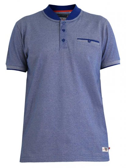 D555 Owen Colorless Polo Blue - Polo - Polo Uomo Taglie Forti