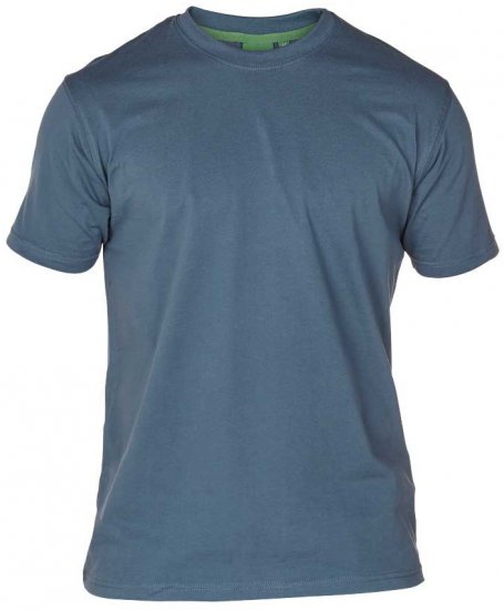 D555 Flyers Crew Neck T-shirt Teal - Magliette - Magliette Uomo Taglie Forti