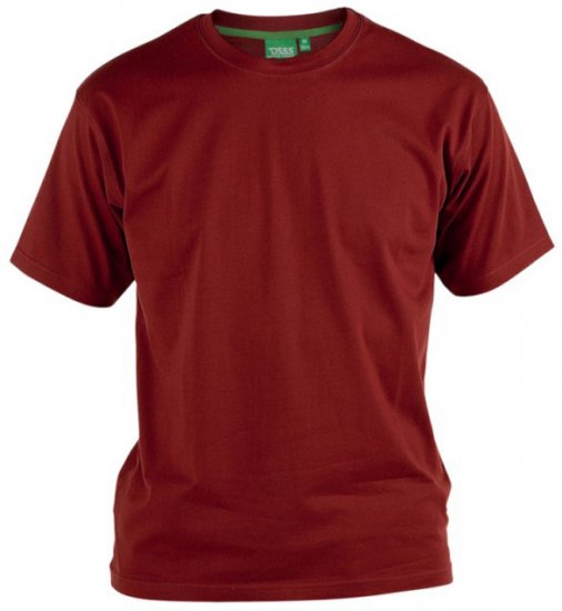 D555 Flyers Crew Neck T-shirt Red - Magliette - Magliette Uomo Taglie Forti
