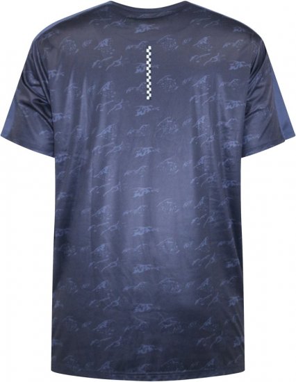D555 Solihull Dry Wear Light Weight Poly Crew Neck T-Shirt Navy - Abbigliamento sportivo & Outdoor - Abbigliamento Sportivo Uomo Taglie Forti
