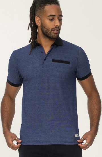 D555 Newcastle Polo Shirt Grey - Polo - Polo Uomo Taglie Forti