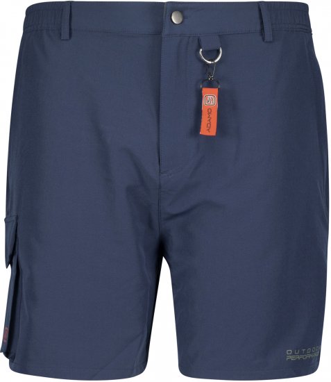 Adamo Tim Outdoor Shorts Navy - Abbigliamento sportivo & Outdoor - Abbigliamento Sportivo Uomo Taglie Forti