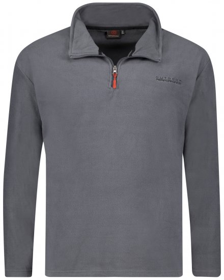 Adamo Vancouver Fleece Sweater Grey - Abbigliamento sportivo & Outdoor - Abbigliamento Sportivo Uomo Taglie Forti