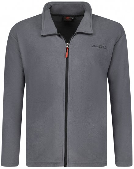 Adamo Toronto Fleece Jacket Grey - Abbigliamento sportivo & Outdoor - Abbigliamento Sportivo Uomo Taglie Forti