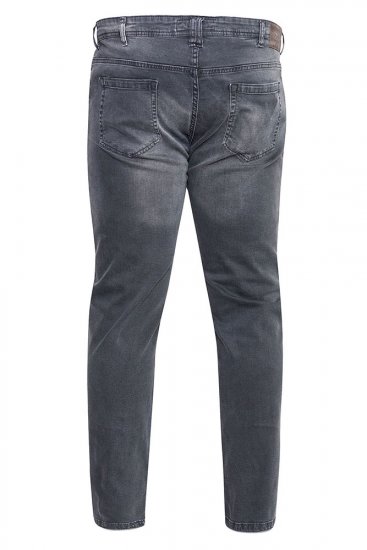 D555 Benson Tapered Fit Stretch Jeans Stonewash - Jeans & pantaloni - Jeans & Pantaloni Uomo Taglie Forti