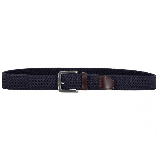 Adamo 180910 Cintura elastica Blu scuro - Cinture - Cintura Uomo Taglie Forti