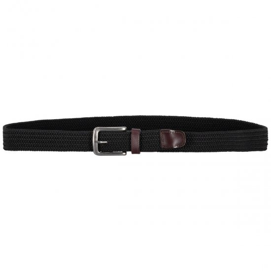 Adamo 180910 Cintura elastica Nero - Cinture - Cintura Uomo Taglie Forti