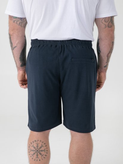 D555 Mitchell 2 Shorts Elasticizzati Con Vita Elasticizzata Blu Navy - Pantaloni & pantaloncini tuta - Pantaloni Tuta Uomo Taglie Forti