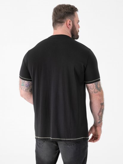 D555 Hugh Official AC/DC Highway To Hell T-shirt Con Stampa Nera - Magliette - Magliette Uomo Taglie Forti