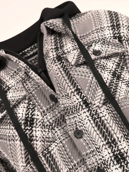 D555 Hayes Camicia giacca Grigio - Camicie - Camicie Taglie Forti Uomo