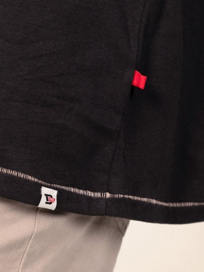 D555 Perkins T-shirt stampata Nero - Magliette - Magliette Uomo Taglie Forti