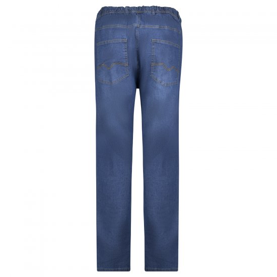 Adamo 199112 Jeans con vita elasticizzata Blu medio - Jeans & pantaloni - Jeans & Pantaloni Uomo Taglie Forti